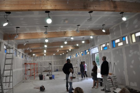 Visite à Toulouse, Construction de la nouvelle chapelle